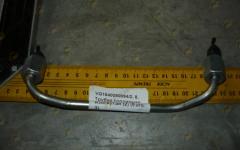 Трубка топливная высокого давления (7) подачи на топливную рейку (Euro 3) VG1540080093