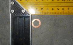 Прокладка форсунки медная d=11, D=18 (Euro 2) VG14080082