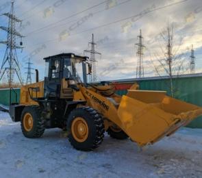 Отгрузка габаритного погрузчика LONKING CDM835 для работы на дорогах и стройплощадках
